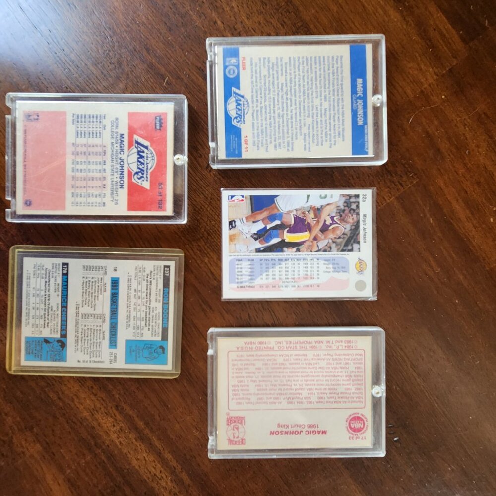 Magic Johnson Sports Trading Cards - RARE - Picture 2 of 2
